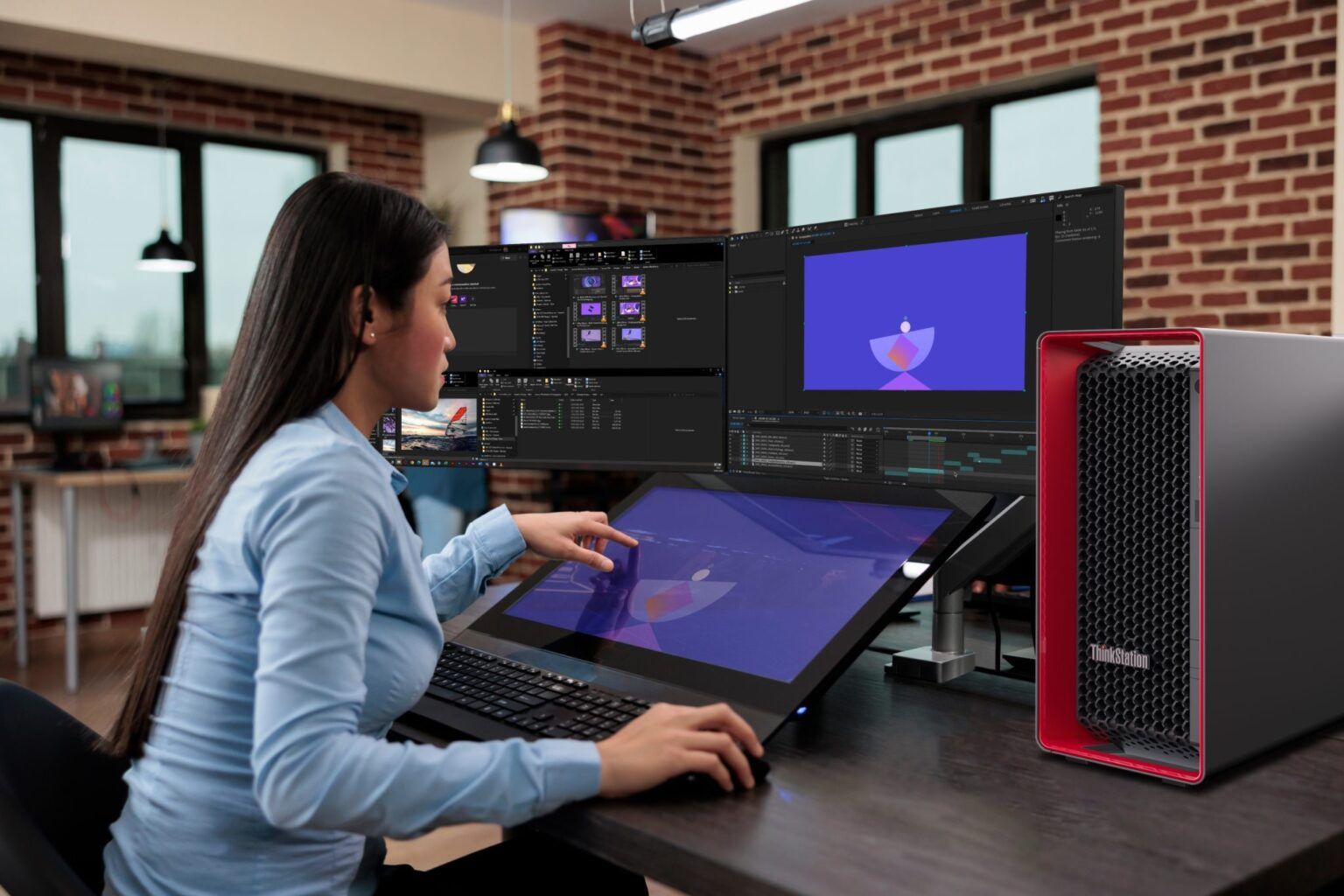 Así Es La Lenovo ThinkStation Codiseñada Con Aston Martin
