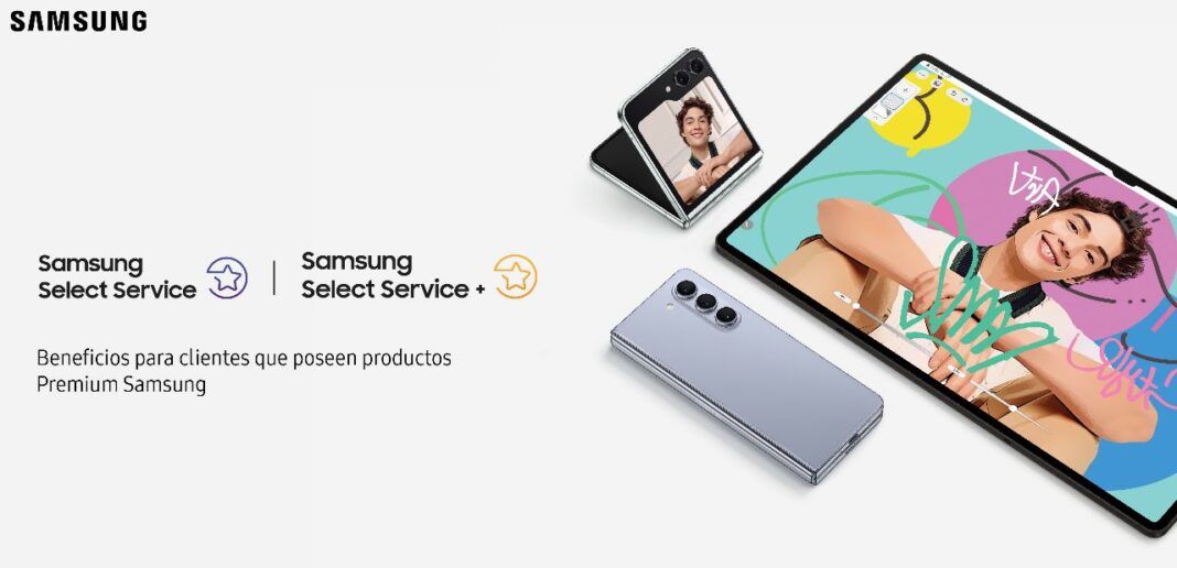 Samsung anuncia servicio postventa premium para Galaxy Z Fold5, Z Flip5 y Tab S9 postventa premium