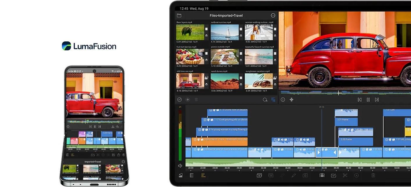 LumaFusion Galaxy Tab S9