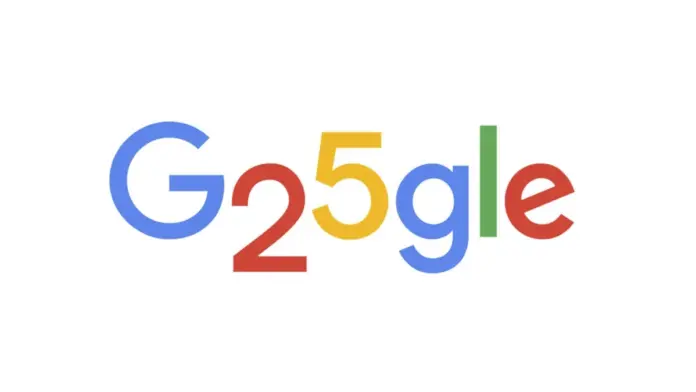 Aniversario 25 de Google