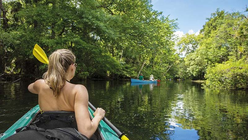Turismo sostenible Kayak