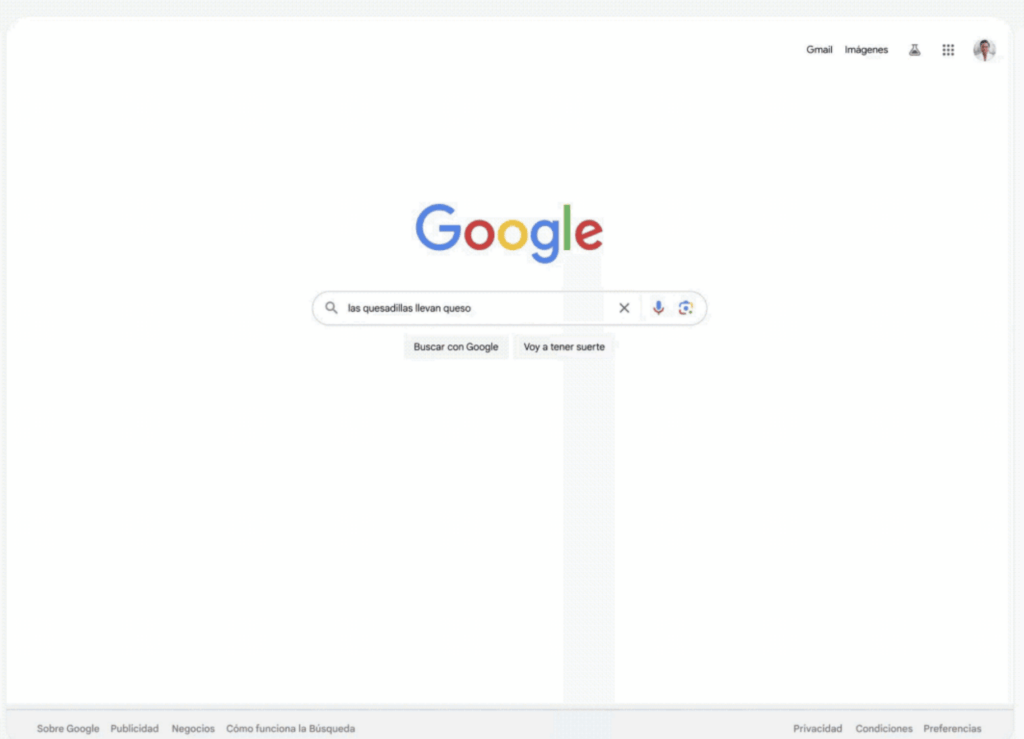IA en Buscador de Google