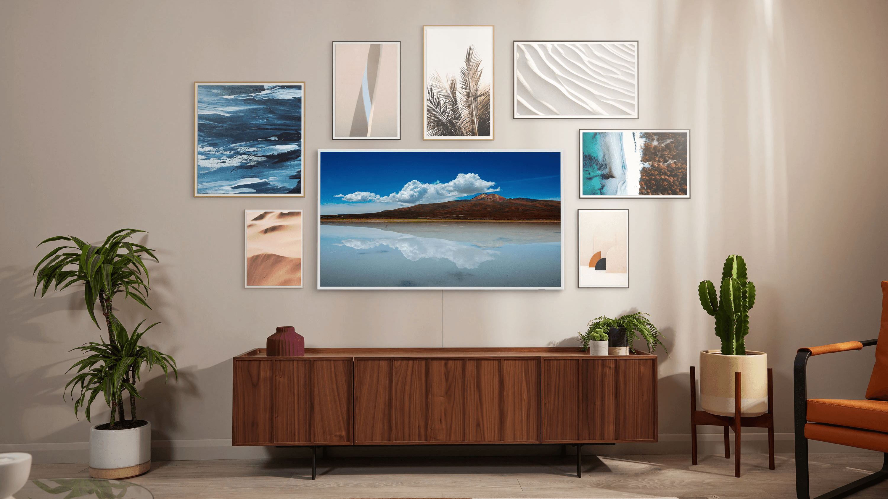 Transforma y personaliza tu hogar con el televisor “The Frame” de Samsung
