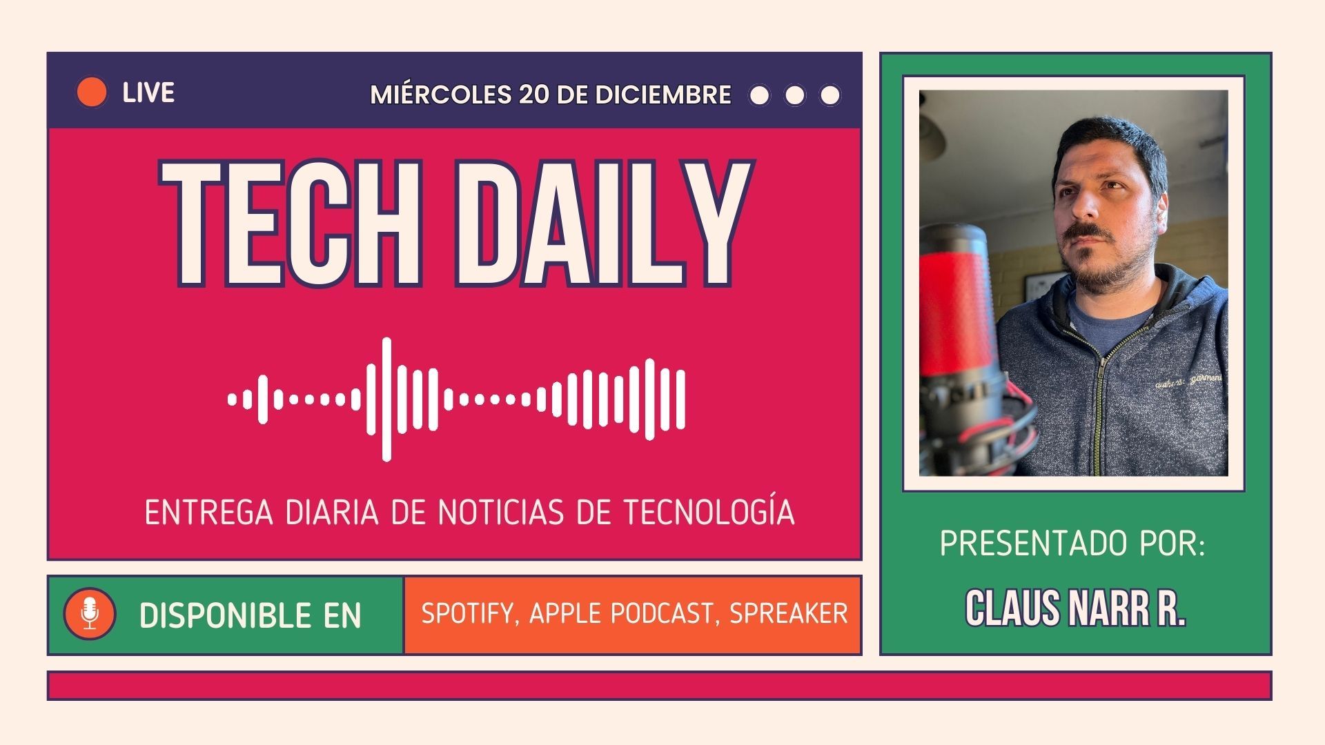 Tech Daily | Miércoles 20 de Diciembre