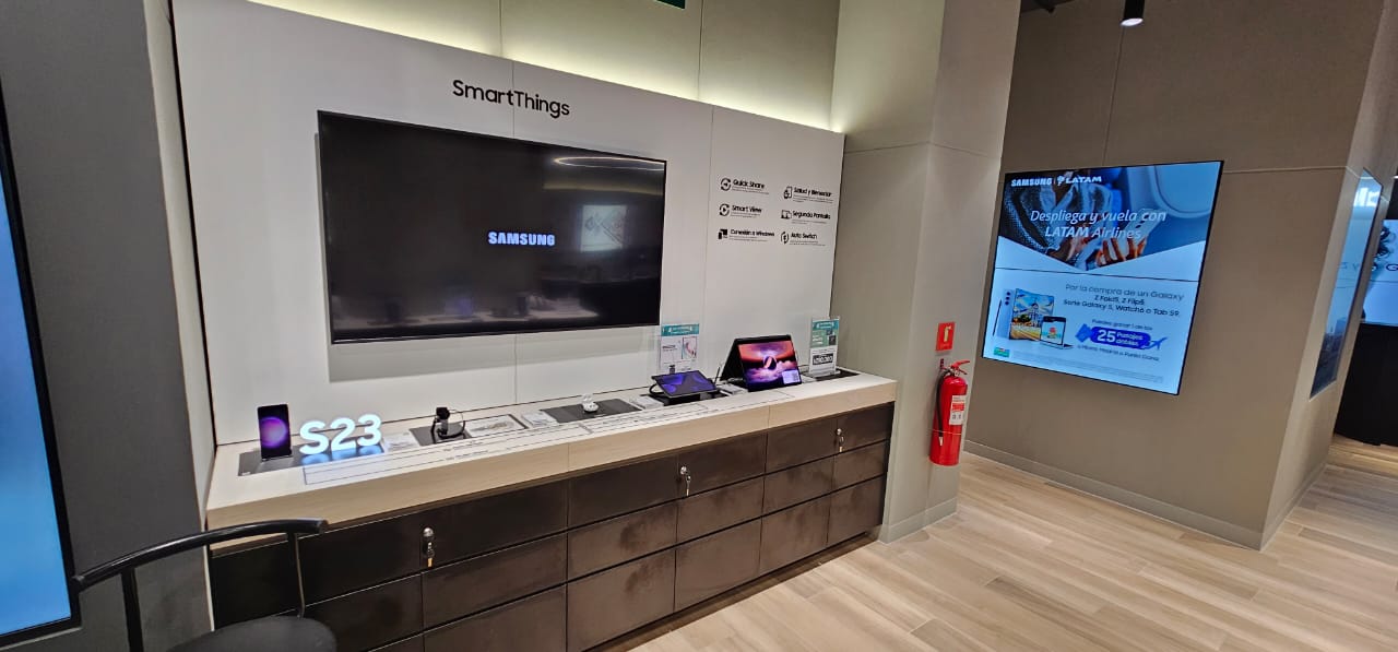 nueva tienda de Samsung