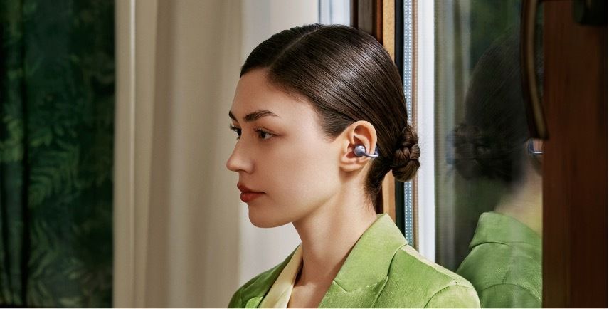 HUAWEI FreeClip: Audífonos open-ear que parecen unos aros futuristas