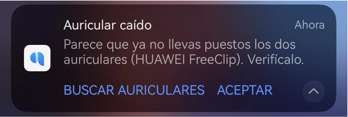 Conoce los HUAWEI FreeClip y su innovadora función de alerta de caída 1 HUAWEI FreeClip anticaida