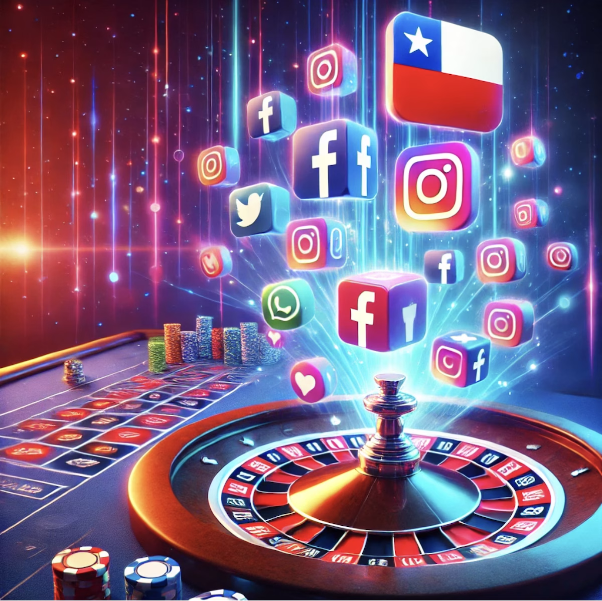 Redes Sociales y casinos online en Chile