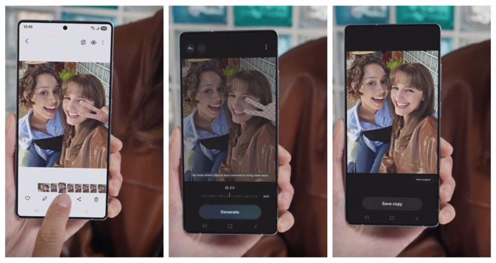 Conoce 5 funciones de Galaxy AI que tienes que probar 2 Borrador de fotos
