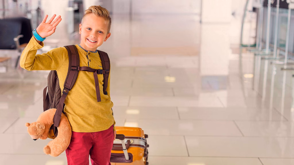 permisos de viaje con niños