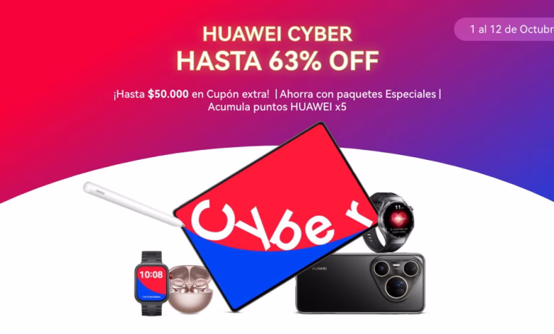 Huawei se suma al Cyber con descuentos de hasta un 63% 1 Huawei se suma al Cyber