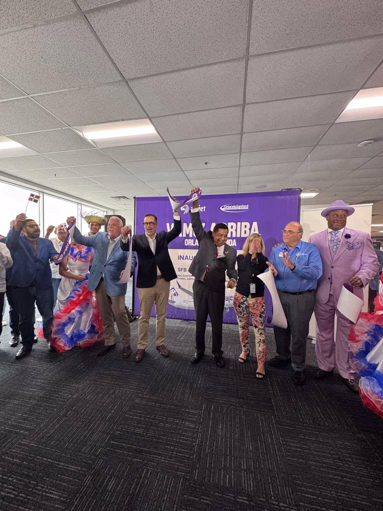 Arajet inaugura su nueva ruta a Orlando Sanford 1 Punta Cana Orlando Sanford