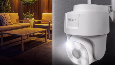 cámara Wi-Fi motorizada