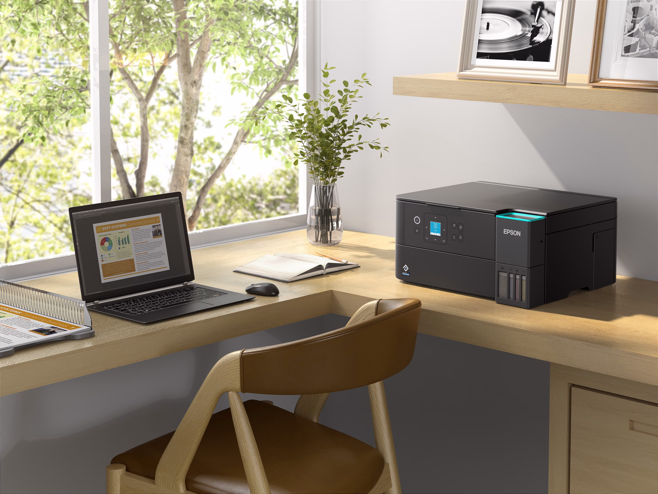 Epson presenta su nueva línea de impresoras EcoTank Pro, incorporando escaneo y copiado automático a doble cara 2 EcoTank L4360