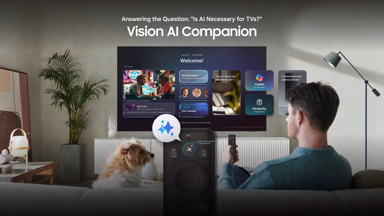 Samsung presenta beneficios exclusivos por el lanzamiento de su nueva línea de televisores con Vision AI 1 AI Vision Companion
