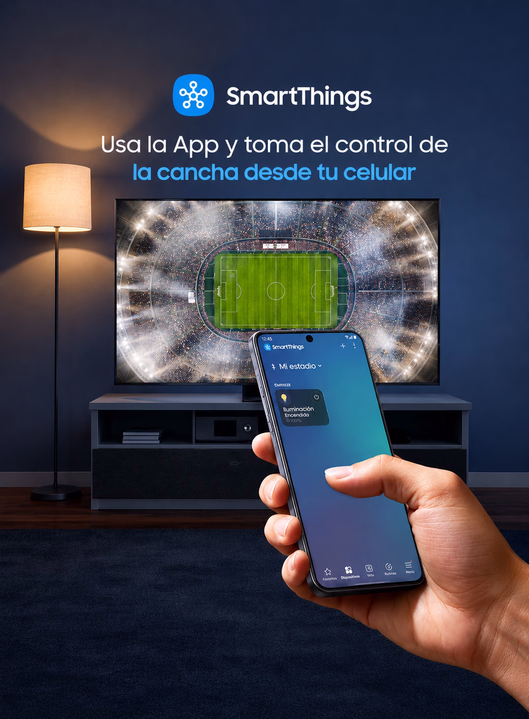 Samsung SmartThings transforma la manera de ver los partidos en una verdadera experiencia 1 Samsung SmartThings